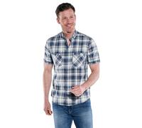 engbers Herren Herren Kurzarm-Hemd kariert, Indigoblau, 39031, Indigoblau in Größe XL