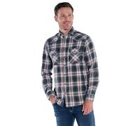 engbers Herren Herren Langarm-Hemd Gemustert, Feuerrot, 39635, Feuerrot in Größe XXL