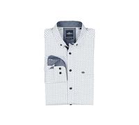 engbers Herren Herren Langarm-Hemd Gemustert, Hellblau, 37851, Hellblau in Größe 6XL