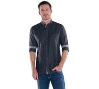 engbers Herren Herren Langarm-Hemd kariert, Saphirblau, 39327, Saphirblau in Größe L