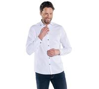 engbers Herren Herren Langarm-Hemd My Favorite, Reinweiss, 38510, Reinweiss in Größe M