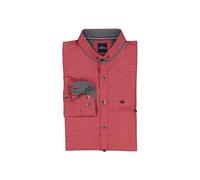 engbers Herren Herren Langarm-Hemd strukturiert, Feuerrot, 39433, Feuerrot in Größe XXL