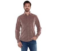 engbers Herren Herren Langarm-Hemd Uni, Dunkelrot, 35542, Dunkelrot in Größe XXL