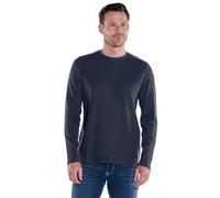 engbers Herren Herren Langarm-Shirt meliert, Saphirblau, 39690, Saphirblau in Größe 3XL