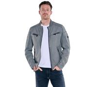 engbers Herren Herren Lederjacke Regular, Taubenblau, 38279, Taubenblau in Größe 54