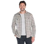 engbers Herren Herren Overshirt kariert, Braunbeige, 39129, Braunbeige in Größe L