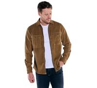 engbers Herren Herren Overshirt Uni, Hellbraun, 37573, Hellbraun in Größe XL