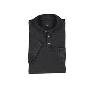 engbers Herren Herren Polo-Shirt meliert, Schwarz, 38455, Schwarz in Größe M