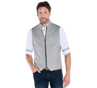 engbers Herren Herren Sakko-Weste aus elastischem Warenmaterial, Silbergrau, 39096, Silbergrau in Größe 52