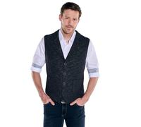 engbers Herren Herren Sakko-Weste Regular, Anthrazit, 37182, Anthrazit in Größe 50