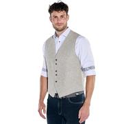 engbers Herren Herren Sakko-Weste Slim fit, Beige, 39148, Beige in Größe 48