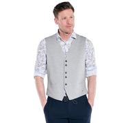 engbers Herren Herren Sakko-Weste Slim fit, Silbergrau, 38871, Silbergrau in Größe 64
