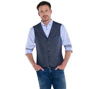 engbers Herren Herren Sakko-Weste strukturiert, Saphirblau, 38122, Saphirblau in Größe 50