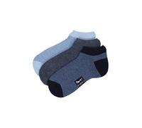 engbers Herren Herren Sneaker-Socken 3er Pack, Saphirblau, 38801, Saphirblau in Größe 46