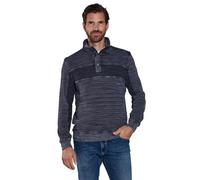 engbers Herren Herren Sweatshirt gestreift, Saphirblau, 36105, Saphirblau in Größe XXL