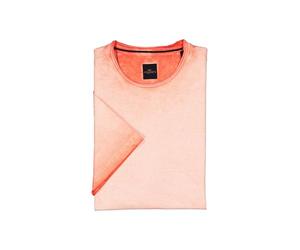 engbers Herren Herren T-Shirt gestreift, Orange, 38977, Orange in Größe 5XL