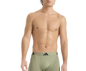 Enge Boxershorts 2er-Pack Grün/Schwarz - ADIDAS M