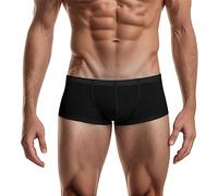 Enge Boxershorts I Retro Pants für Männer aus Baumwolle I reißfeste & atmungsaktive Herren Unterhosen I Boxer als Sport-Unterwäsche oder Loungewear