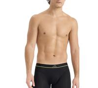 Enge Boxershorts lang 2er-Pack Schwarz/Grau - ADIDAS XL