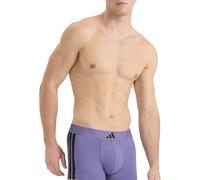 Enge Boxershorts lang 2er-Pack Schwarz/Lila - ADIDAS XXL