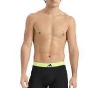 Enge Boxershorts lang 3er-Pack Blau/Schwarz - ADIDAS XL