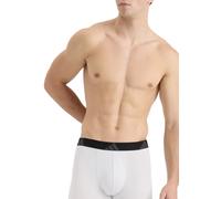 Enge Boxershorts lang 3er-Pack Schwarz/Lila/Weiss - ADIDAS L