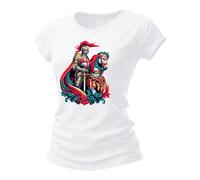 Enge Shirts Damen Jeanshemd Spitzenbluse Kurzarm Oktoberfest Extra Trägerlose Blumen Weisses Flanellblusen Mode One Hippie Kreuz Cropped Langem Kastige Sommerliche Tasche Spitzenbesatz