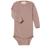 Engel Natur Baby Body langarm dusty rose Gr. 50/56