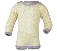 Engel Baby/Kinder Body Langarm Bio-Wolle/Seide, Natur (bedruckt), 98/104
