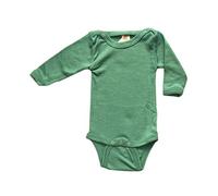 Engel Natur Baby-Body langarm,Wolle/Seide 50/56 Eisvogel