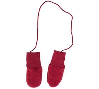 Engel Baby Fäustel ohne Daumen, Fleece, 100% Schurwolle (kbT) (50/56, Jaspis)