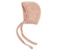 Engel Natur Baby Häubchen, Fleece, 100% Wolle (Sand, 62-68)