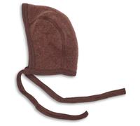 Engel Natur Baby Häubchen, Fleece, 100% Wolle, 4 Farben (62-68, Zimt Melange)