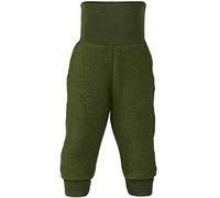 Engel Baby Hose Fleece, 100% Schurwole, Natur, Gr. 50/56-86/92, 3 Farben (86-92, Schilf Melange)