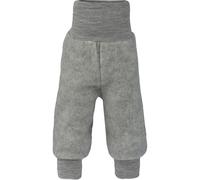 Baby Hose Fleece, 100% Schurwolle, Engel Natur mit Nabelbund