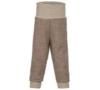 ENGEL - Frottee-Schlupfhose IVN BEST aus Wolle in walnuss melange Gr.50/56