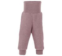 Engel - Baby Hose mit Nabelbund - Fleecehose, Gr. 62-68, rosa (RosenholzMelange)