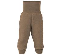 Engel - Baby Hose mit Nabelbund - Fleecehose, Gr. 86-92, braun (WalnussMelange)