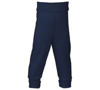 Engel Schlupf-Babyhose mit Bund aus Bio Wolle / Seide 62/68 Marine
