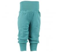 Engel Baby-Hose, lang mit Nabelbund (Größe: 74/80 / Material: Wolle/Seide / Farbe: gletscher)