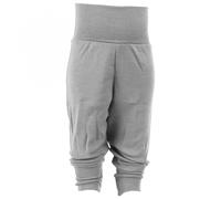 ENGEL - Schlupfhose STAY COSY mit Seide in hellgrau melange Gr.86/92