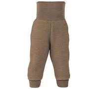 Engel - Baby Hose mit Nabelbund - Fleecehose, Gr. 86-92, braun (WalnussMelange)