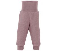 Baby Hose Fleece, 100% Schurwolle, Engel Natur mit Nabelbund