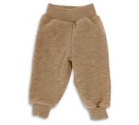 Engel Baby Hose mit Bund aus Merinoschurwolle/Wollwalk 110/116 Mandel Melange