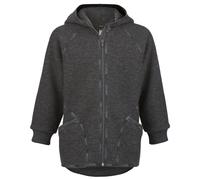 Engel Natur, Baby Walkjacke mit Reißverschluss, 100% Schurwolle (kbT) (Lavagrau Melange, 98-104)