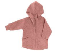 Engel - Baby-Jacke mit Kapuze und Reißverschluß - Wolljacke, Gr. 98-104, rosa (RoseMelange)