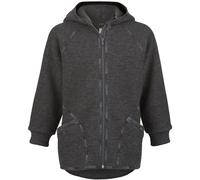 Engel Natur Baby- und Kinder-Walkjacke mit Kapuze, Reißverschluss, 100% Schurwolle (kbT) 110/116