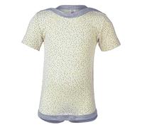 Engel - Baby-Body Kurzarm mit Druckknöpfen an den Schulter - Merinounterwäsche, Gr. 74-80, beige (Natur(Bedruckt))