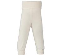 Engel Baby Nabelbundhose Baby-Hose lang aus 100% KBA Baumwolle Farbe Natur Feinripp, Größe 74/80