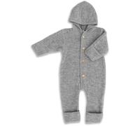 Engel Baby-Overall mit Kapuze, Holzknöpfen und Umschlag